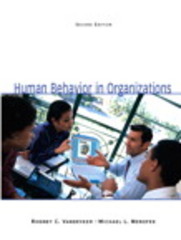 human behavior in organizations 2nd edition rodney c vandeveer, michael l menefee, michael l menefee phd