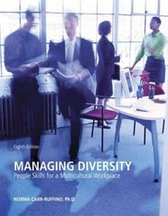 managing diversity 8th edition norma carr ruffino 0558333648, 9780558333645