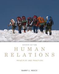 human relations principles and practices 7th edition jeffrey f beatty, barry reece 1133715400, 9781133715405
