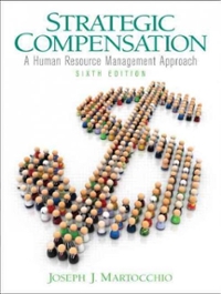 strategic compensation a human resource management approach 6th edition joseph j martocchio, joe martocchio