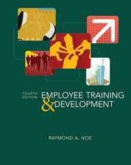 employee training & development 4th edition raymond noe 007340490x, 9780073404905