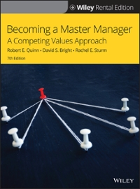 becoming a master manager a competing values approach 7th edition robert e quinn, lynda s st clair