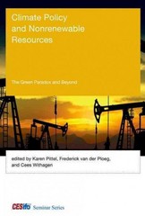climate policy and nonrenewable resources the green paradox and beyond 1st edition karen vollebergh, rick van