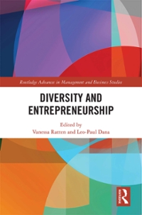 diversity and entrepreneurship 1st edition vanessa ratten, leo paul dana 1000682307, 9781000682304