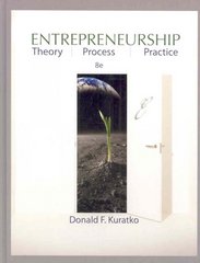 entrepreneurship theory, process, and practice 8th edition donald f kuratko, katherine mayberry 1111807205,