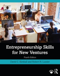 entrepreneurship skills for new ventures 4th edition david c kimball, robert n lussier 1000766713,
