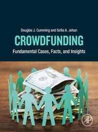 crowdfunding fundamental cases, facts, and insights 1st edition douglas j cumming, sofia a johan 0128146389,