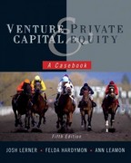 venture capital and private equity 5th edition josh lerner, felda hardymon, ann leamon 0470650915,