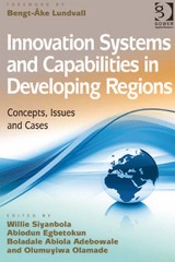 innovation systems and capabilities in developing regions concepts, issues and cases 1st edition willie