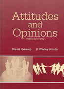attitudes and opinions 3rd edition stuart oskamp, p wesley schultz 1410611965, 9781410611963