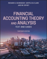 Financial Accounting Theory And Analysis Text And Cases