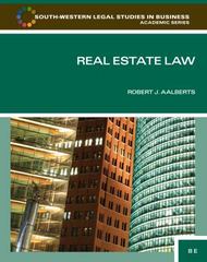 real estate law 9th edition robert aalberts 1305147200, 9781305147201