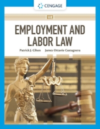 employment and labor law 10th edition patrick j cihon, james ottavio castagnera 0357445139, 9780357445136