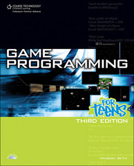 game programming for teens 3rd edition maneesh sethi 1598635182, 9781598635188