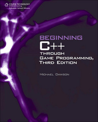 beginning c++ through game programming 3rd edition dawson, michael dawson 1435457420, 9781435457423