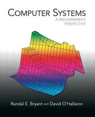 computer systems a programmer's perspective 1st edition randal bryantdavid o'hallaron 013034074x,