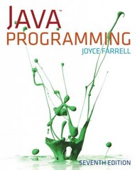 java programming 7th edition joyce farrell 1285081951, 9781285081953