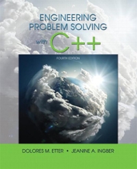 engineering problem solving with c++ 4th edition delores etter 0134444299, 9780134444291