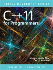 c++11 for programmers 2nd edition paul deitel 0133439909, 9780133439908