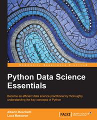 python data science essentials 1st edition alberto boschetti, luca massaron 1785287893, 9781785287893