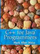 c++ for java programmers 1st edition mark weiss 013919424x, 9780139194245