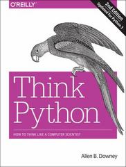 think python how to think like a computer scientist 2nd edition downey, allen b downey 1491939427,