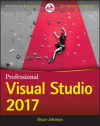 professional visual studio 2017 1st edition bruce johnson 1119404592, 9781119404590