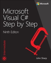 microsoft visual c# step by step 9th edition john sharp 1509307761, 9781509307760