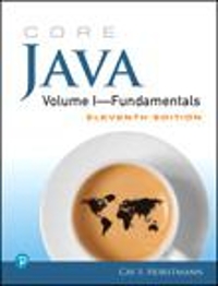 core java volume i--fundamentals 11th edition cay horstmann 0130144096, 9780130144096