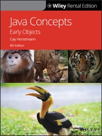 java concepts early objects 8th edition cay s horstmann 1119626234, 9781119626237