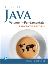 core java volume i--fundamentals, 1 11th edition cay horstmann 0135167183, 9780135167182