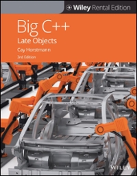 big c++ late objects 3rd edition cay s horstmann 1119635721, 9781119635727