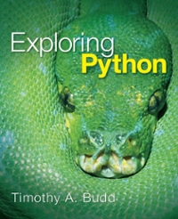 exploring python 1st edition timothy budd 0073523372, 9780073523378