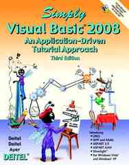 simply visual basic 2008 an application-driven tutorial approach 3rd edition paul deitel 0136053033,