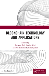 blockchain technology and applications 1st edition pethuru raj, kavit saini 1000175251, 9781000175257