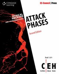 ethical hacking and countermeasures attack phases 2nd edition ec council 1305883438, 9781305883437