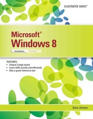 microsoft windows 8 illustrated 1st edition steve johnson 1285170229, 9781285170220