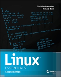 linux essentials 2nd edition christine bresnahan, richard blum 111909206x, 9781119092063