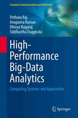 high-performance big-data analytics computing systems and approaches 1st edition pethuru raj, anupama raman
