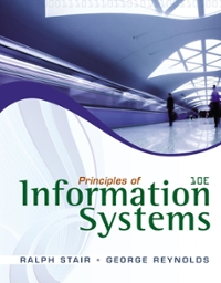 principles of information systems 10th edition ralph stair, michael e whitman 1133171893, 9781133171898
