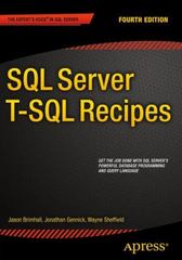 sql server t-sql recipes 4th edition david dye, jason brimhall 1484200616, 9781484200612