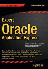 expert oracle application express 2nd edition doug gault, dimitri gielis 1484204840, 9781484204849