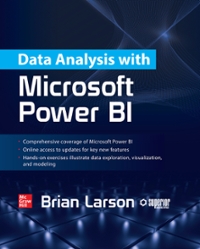 data analysis with microsoft power bi 1st edition brian larson 1260458628, 9781260458626