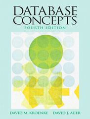 database concepts 4th edition david kroenke 0136086535, 9780136086536