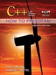 c++ how to program late objects version 7th edition paul deitel 0132165414, 9780132165419