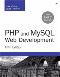 php and mysql web development 5th edition luke welling, laura thomson 0321833899, 9780321833891