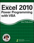excel 2010 power programming with vba 1st edition john walkenbach 0470475358, 9780470475355