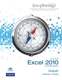 microsoft office excel 2010 1st edition robert grauer 0135098629, 9780135098622