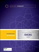 microsoft excel 2007 a professional approach 1st edition kathleen stewart 0073519219, 9780073519210