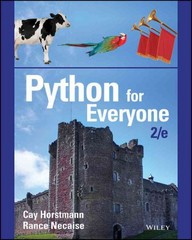 python for everyone 2nd edition cay s horstmann, rance d necaise 1119056551, 9781119056553
